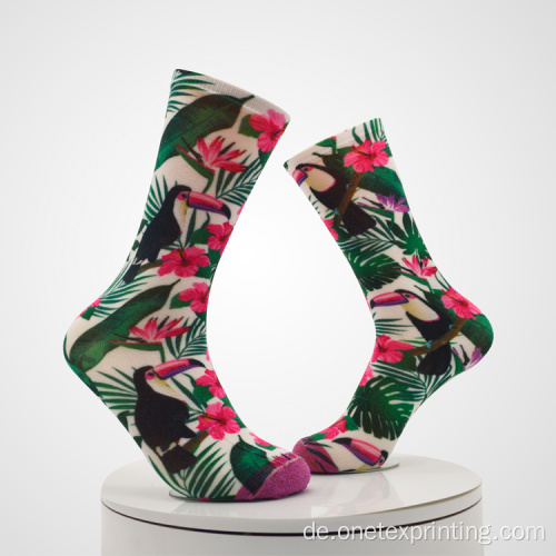 3D -Druck 360 nahtlose digitale gedruckte Socken
